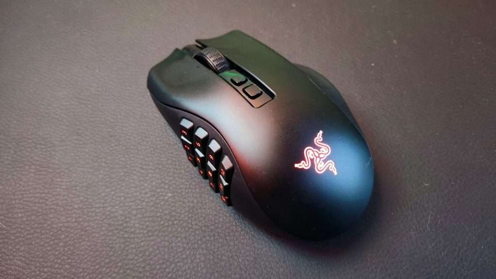Gamer mus med præcis sensor og programmerbare knapper